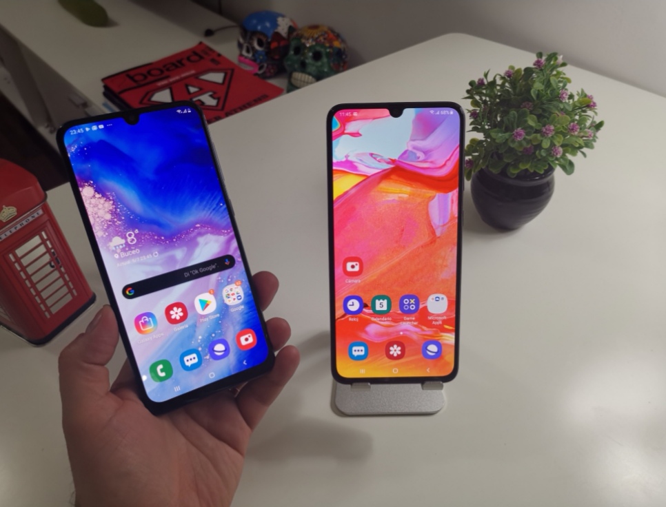 Samsung Galaxy A50 y Samsung Galaxy A70: Analizamos los  nuevos gama media con triple cámara y sensor de huellas en pantalla.