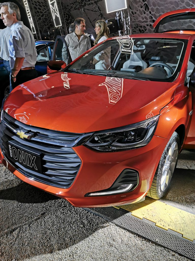 ﻿GM Uruguay presento el totalmente renovado Chevrolet Onix 2020