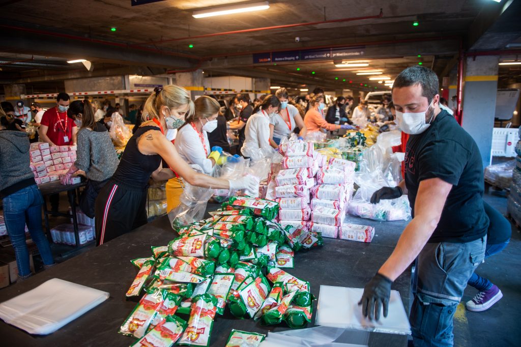 LA MAYOR DONACIÓN DE ALIMENTOS HECHA EN URUGUAY EN EL MARCO DEL COVID 19