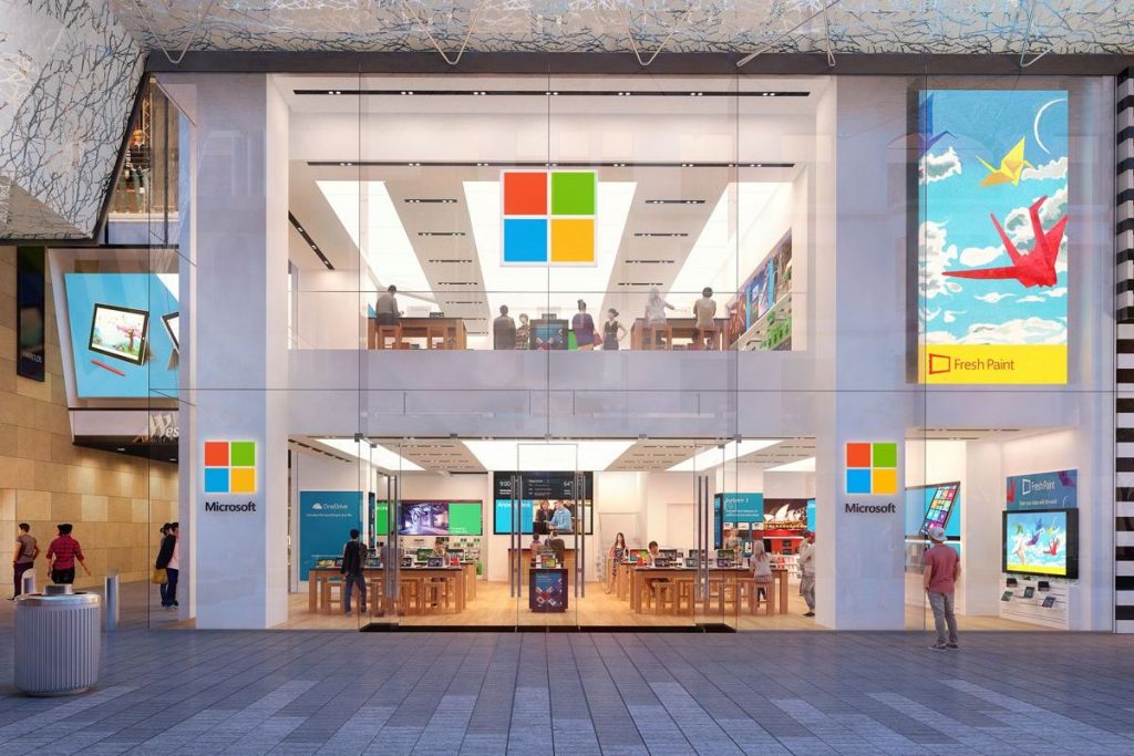 Microsoft cierra todas sus tiendas físicas y anuncia nueva estrategia de ventas.