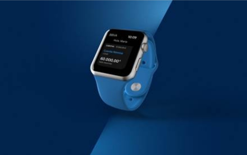 BBVA lanza su ‘app’ bancaria para Apple Watch en Uruguay ﻿