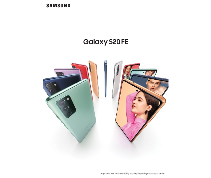 Samsung anuncia la preventa del Galaxy S20FE en Uruguay