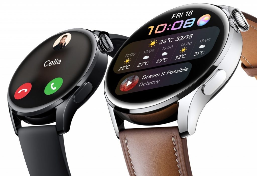 Con la tecnología del HUAWEI Watch 3 tu música siempre te acompaña a donde vayas
