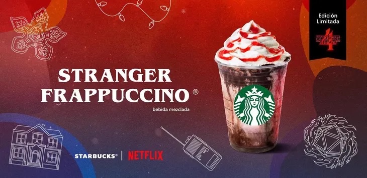 Starbucks lanza bebida Stranger Frappuccino® en Chile, Argentina & Uruguay