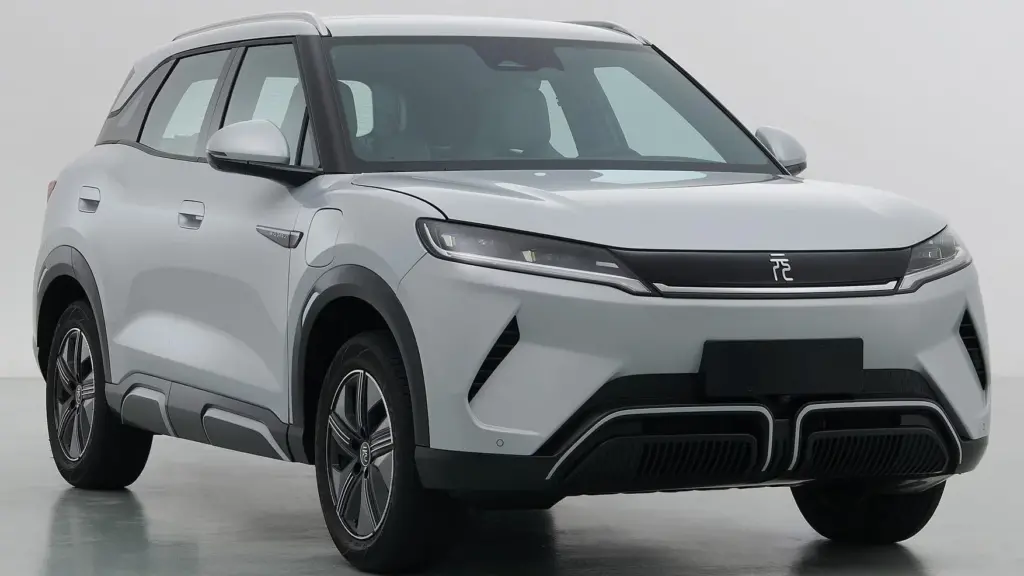BYD comparte las primeras fotos oficiales y reales del BYD Yuan Up SUV