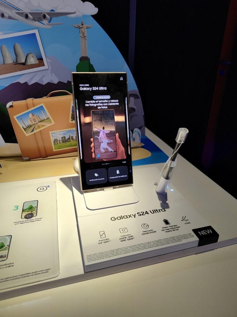 Antel y Samsung presentaron la revolucionaria Serie Galaxy S24 5G en un evento futurista