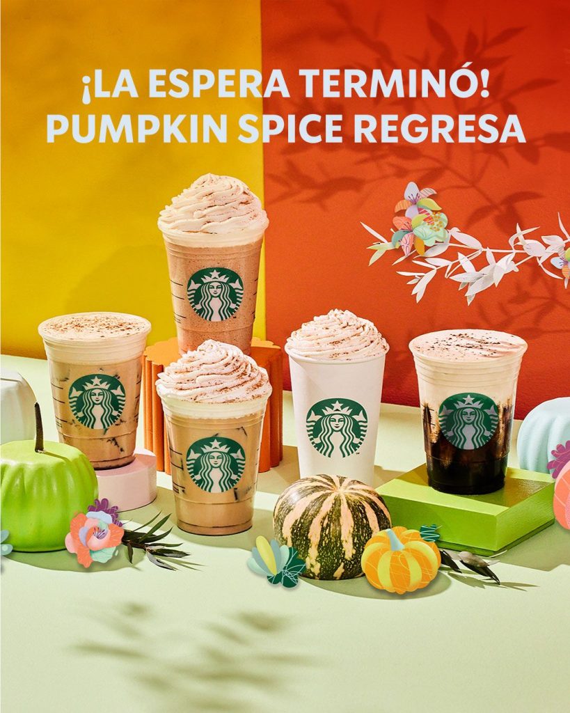 Bienvenida primavera:Starbucks trae de regreso el esperado Pumpkin Spice y sorprende con nuevos sabores
