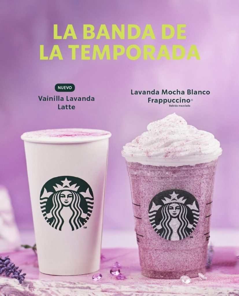 Sentí el ritmo con la nueva banda de esta temporada: Starbucks Uruguay presenta sus nuevas bebidas con lavanda