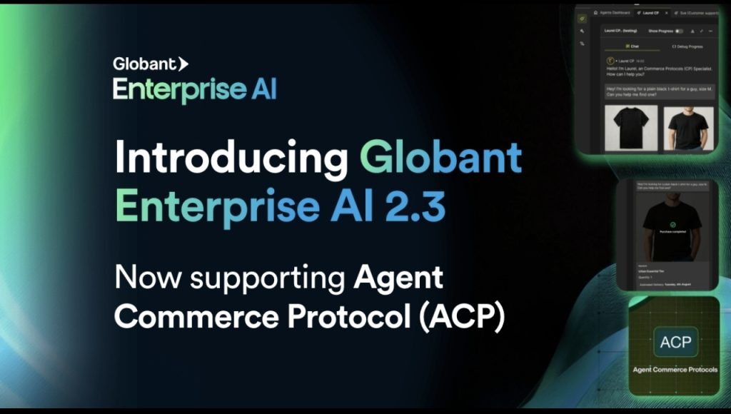 Globant Enterprise AI anuncia su versión 2.3 incorporando el Agentic Commerce Protocol