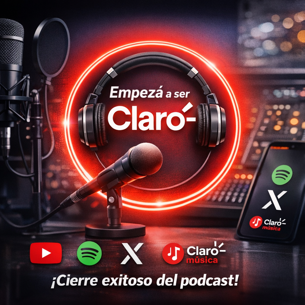 Claro cierra con éxito el ciclo de su podcast “Empezá a ser Claro”