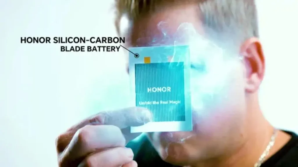 HONOR revoluciona la autonomía móvil con su nueva Silicon-Carbon Blade Battery
