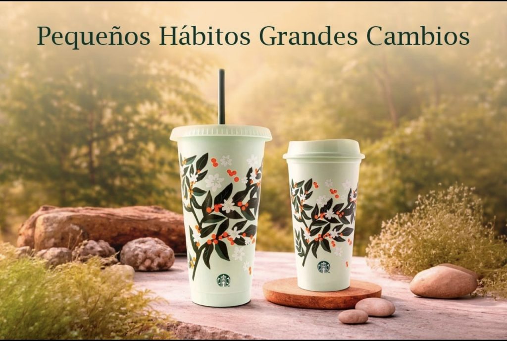 Starbucks apuesta por lo reutilizable en el Día de la Tierra: un pequeño cambio que puede hacer la diferencia.