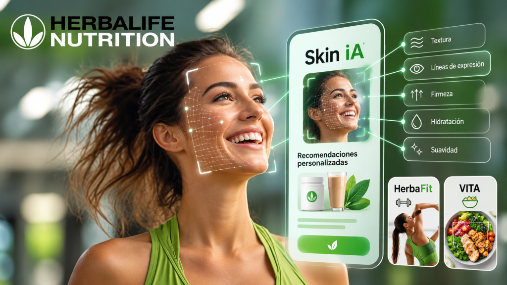 Herbalife apuesta por la inteligencia artificial con Skin iA para analizar la piel