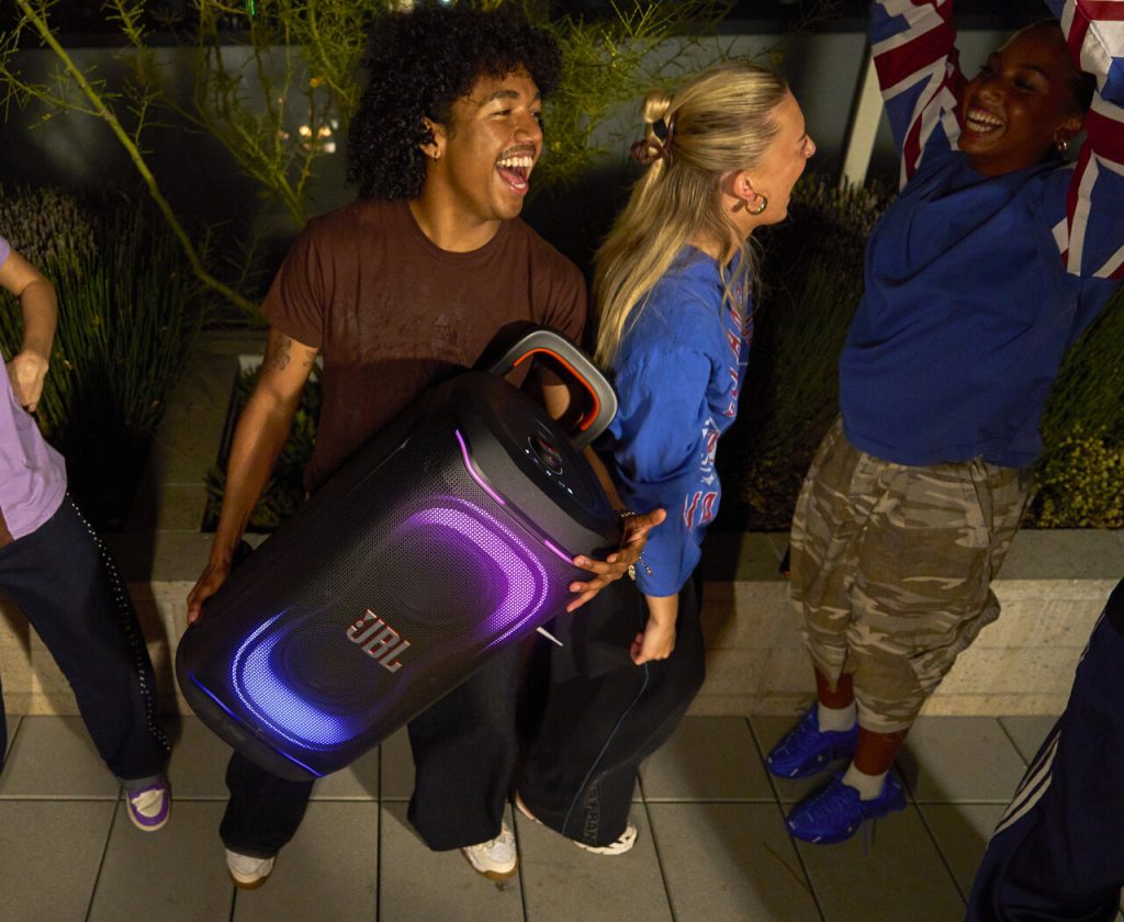 JBL presenta sus nuevos PartyBox con tecnología de sonido mejorada y luces sincronizadas